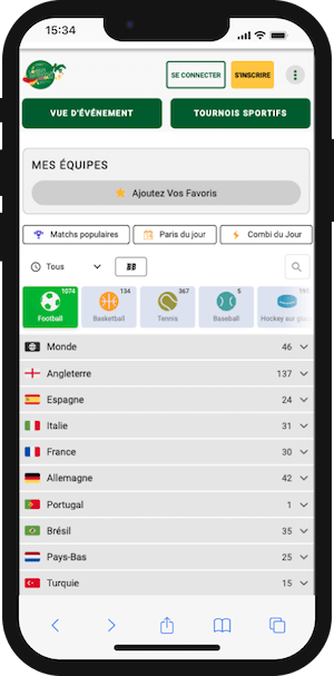 version mobile lonaguibet