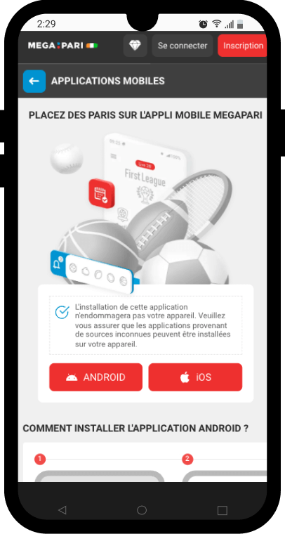 telecharger megapari apk