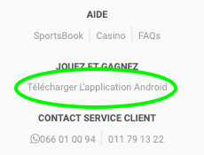 comment telecharger bet241 apk