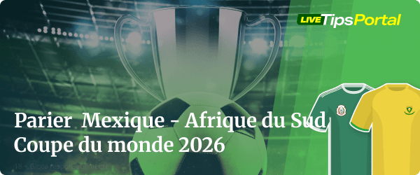 parier sur le match d ouverture de la coupe du monde 2026 entre le mexique et l afrique du sud