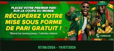 promotion cdm 2026 sur premier bet pour recevoir un freebet