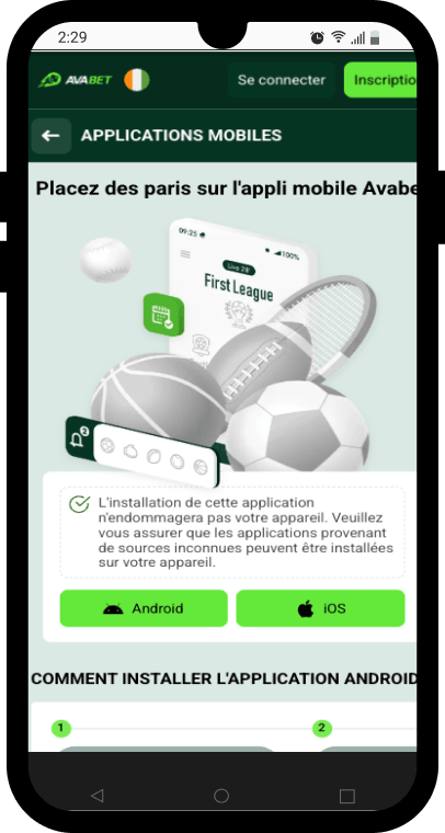 avabet ci apk telecharger
