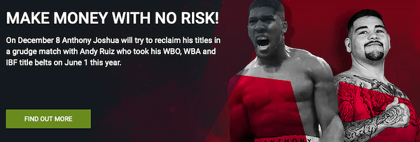 1xbet boxing no risk ruiz joshua