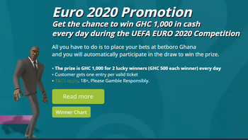 Betboro EURO 2020 Promotion