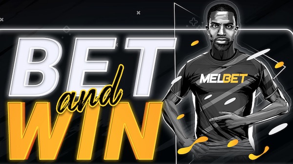 Melbet bet and win banner