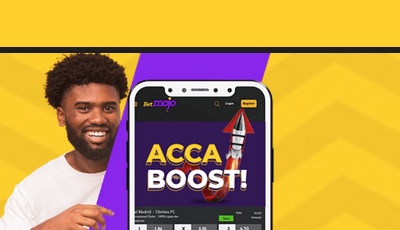 Betmojo accumulator bet boost up to 400 percent