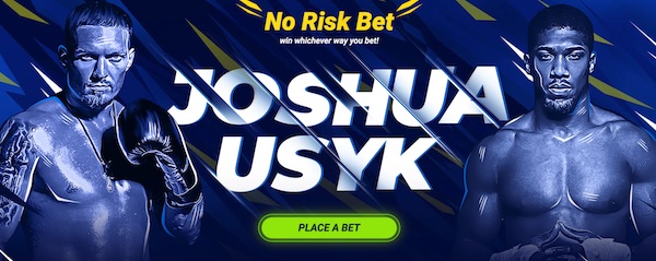 Usyk vs Joshua fight promotion 1xBet