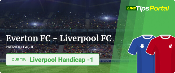 Betting tip Merseyside derby 2021 between Everton and Liverpool