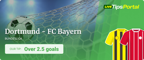 Sports betting tip BVB vs FC Bayern season 2021/22