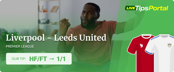 Betting tip Liverpool FC vs Leeds United