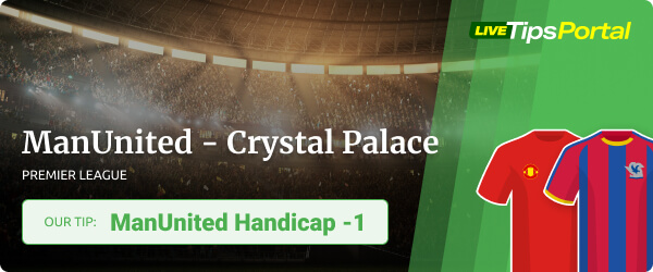 Betting predictions Manchester United vs Crystal Palace