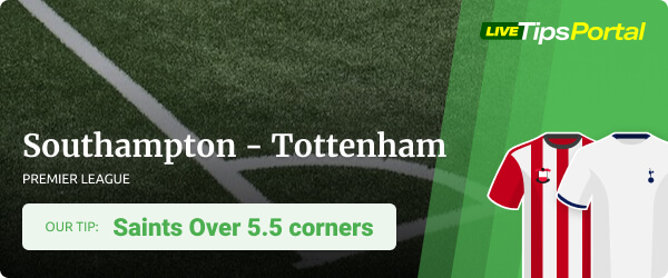 Southampton vs Tottenham Hotspur betting tip season 2021/22