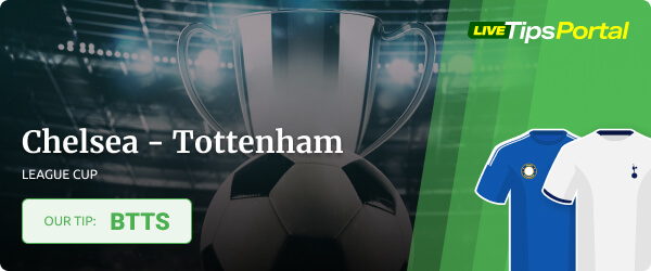 League Cup semifinal tip Chelsea vs Tottenham