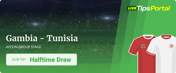 Gambia vs Tunisia AFCON 2022 betting tip