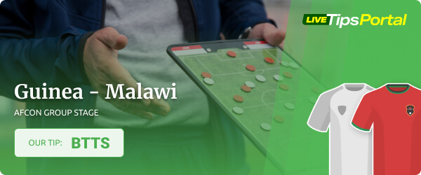 AFCON betting tip for Guinea vs Malawi