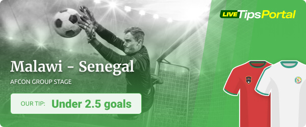 Malawi vs Senegal AFCON 2022 betting tip