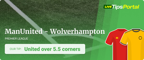 Betting tip Manchester United vs Wolverhampton Wanderers Premier League season 2021/22