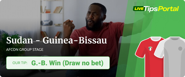 Sudan vs Guinea-Bissau AFCON 2022 betting tip