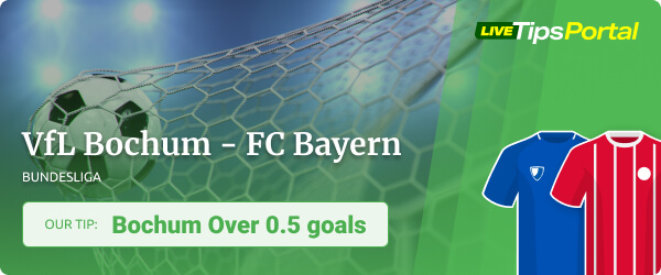 Betting tip VfL Bochum vs FC Bayern season 2021/22