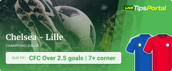Chelsea vs Lille Champions League 2021/22 betting tip