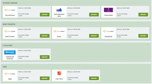 Melbet Nigeria payment methods part 2