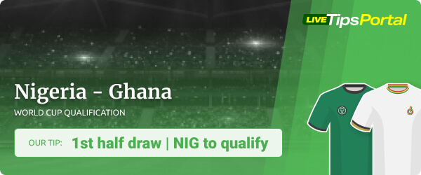 Nigeria vs Ghana World Cup qualification