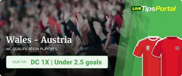 Wales vs Austria betting tip World Cup qualification playoffs