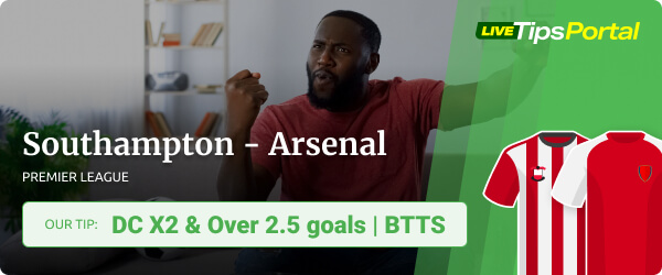 Southampton vs Arsenal betting tips Premier League 2021/22