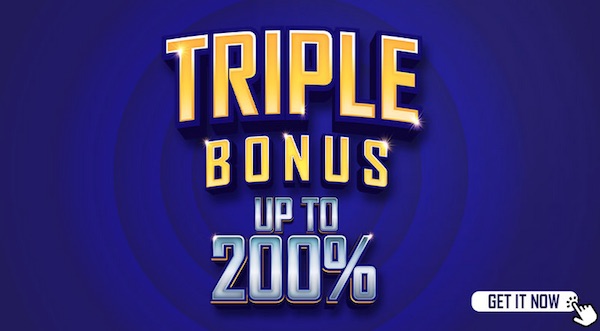 Mozzartbet triple bonus for new customers