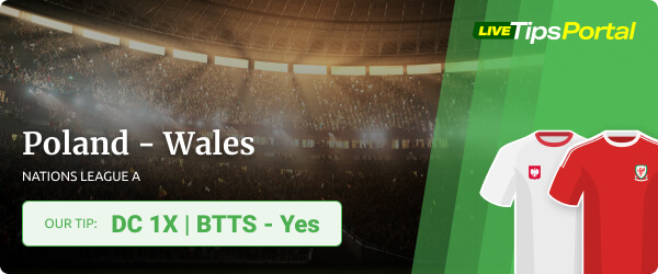 Poland vs Wales Nations League A 2022 betting tips