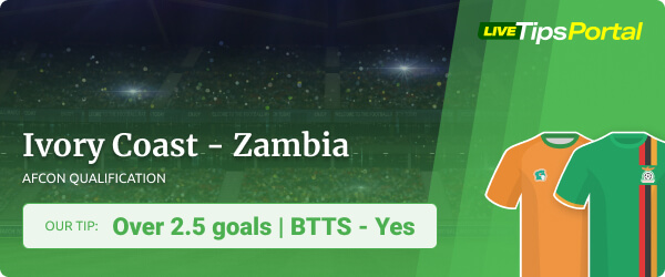 Ivory Coast vs Zambia betting tips