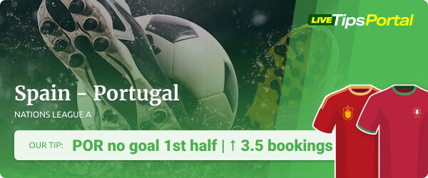 Spain vs Portugal Nations League betting tips