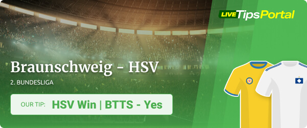 Braunschweig vs HSV betting tips