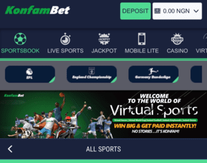 Konfambet Mobile App Features