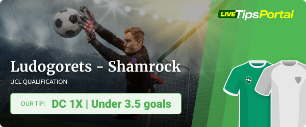 Ludogorets vs Shamrock UCL qualification betting tips