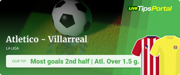 Atletico vs Villarreal predictions, La Liga 2022/23