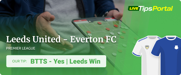 Leeds vs Everton betting tips 2022/23