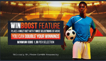 Betboro win boost offer