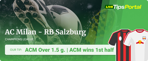 AC Milan vs RB Salzburg betting tips UCL 22/23