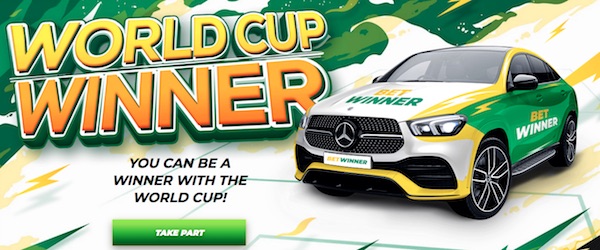 Betwinner World Cup Winner promotion