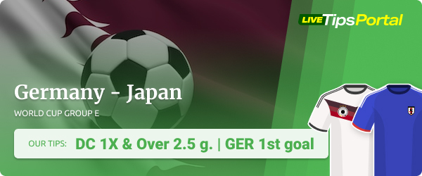 World Cup tips Germany vs. Japan 2022