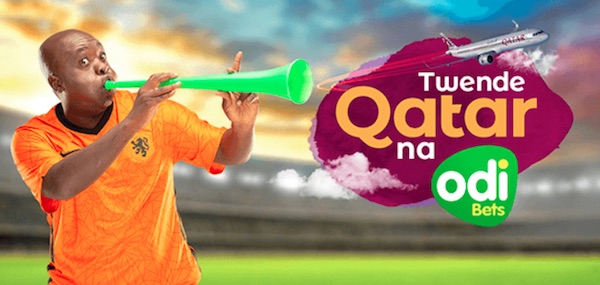 OdiBets Twende Qatar 2022 promotion
