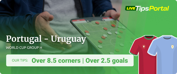 Portugal vs. Uruguay betting tips World Cup 2022