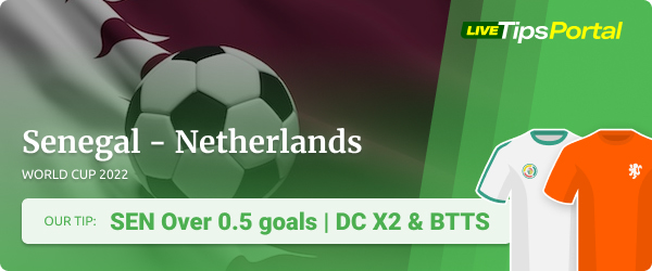 Senegal vs Netherlands betting tips World Cup 2022