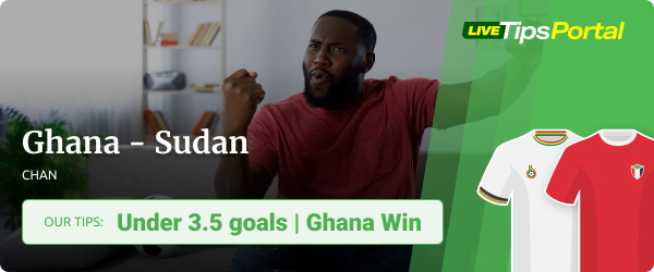 Ghana vs Sudan CHAN betting tips 2023