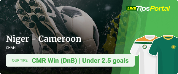 CHAN betting tips for Niger vs Cameroon