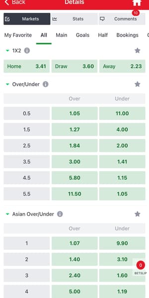 Sportybet App Betting