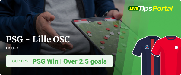 PSG vs Lille OSC betting tips Ligue 1 season 2022/23