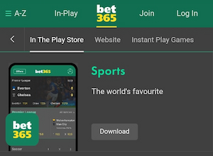 bet365 Android & iOS app