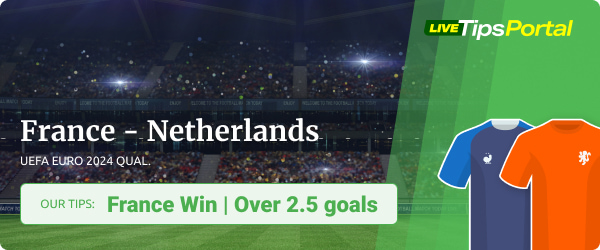 France vs Netherlands predictions UEFA Euro 2024 qualification